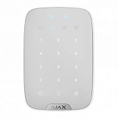 Ajax Tastatură senzorială wireless Keypad Plus (8EU) White