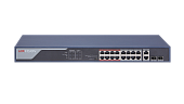 Comutator Ethernet rapid PoE cu 16 porturi DS-3E0318P-E